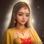 Classic Peacock Haram (மயில் ஹாரம்)