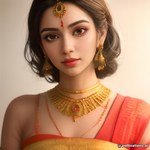 Classic Kempu Studs (கெம்பு தோடு)