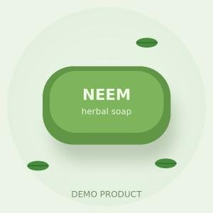 Herbal Neem Soap - 100 g